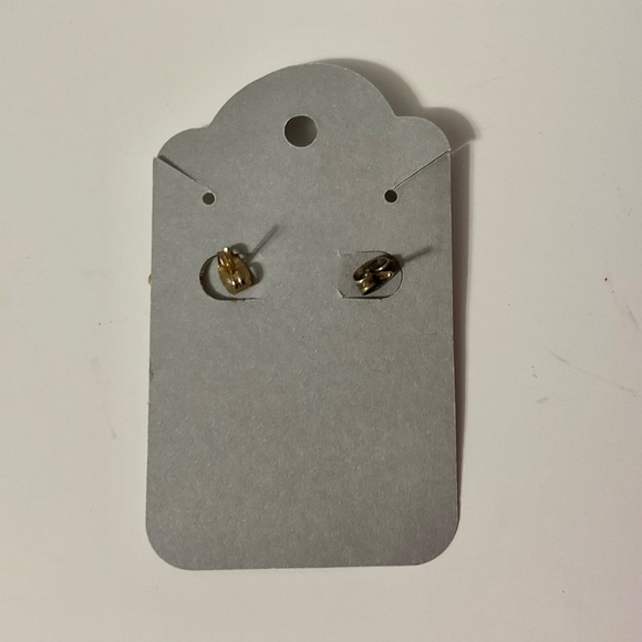 Enameled Red Hat Earrings With Rhinestones - Picture 2 of 6